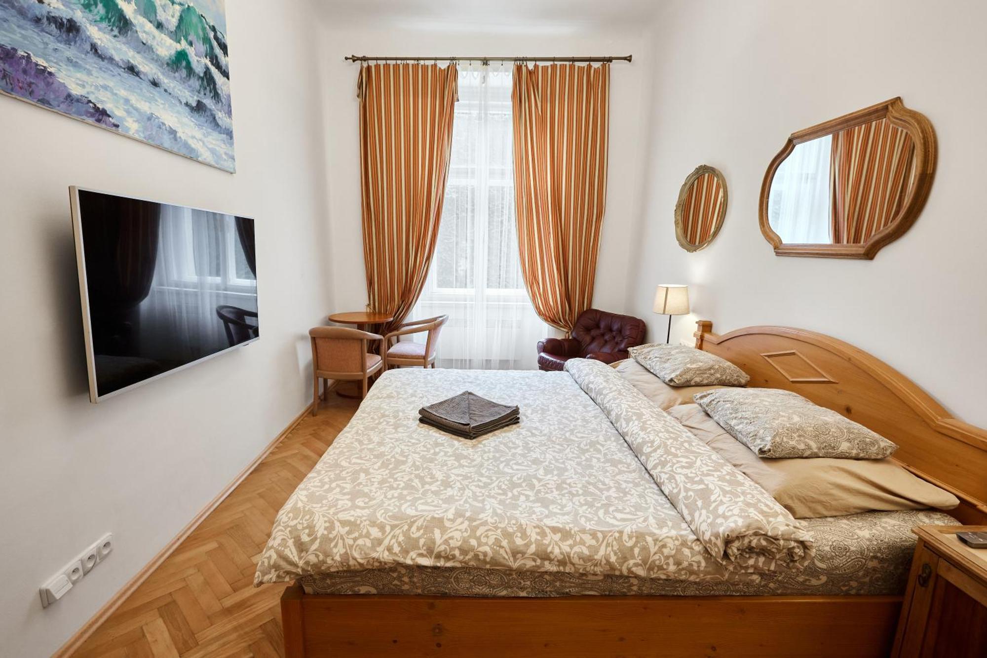 Old Town & Parking Assistance Rum i privatbostad Prag